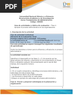 Guía de Actividades y Rúbrica de Evaluación - Fase 4 - Apropiar El Proceso Administrativo en Las Organizaciones