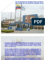 GRADO ANÁLISIS DEL DISEÑO DE UN SISTEMA DE DISTRIBUCIÓN ELÉCTRICA, TELEFÓNICA Y REDES DE DATOS DE UN HOSPITAL BASADO EN EL MODELO AMERICANO-Presentacion