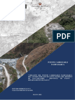 Estudio Hidraulico Construccion Del Puente Pampamarca 65 M