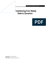 Transitioning From Steady State To Dynamics 1