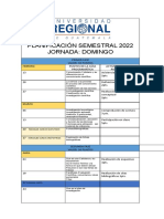 Domingo Planificación