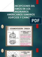 Parte 2 Las Concepciones Del Cosmos en Los Originarios Americanos Sumerios Egipcios y Chinos