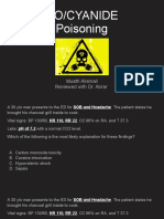 Co/Cyanide Poisoning: Muath Alismail Reviewed With Dr. Abrar