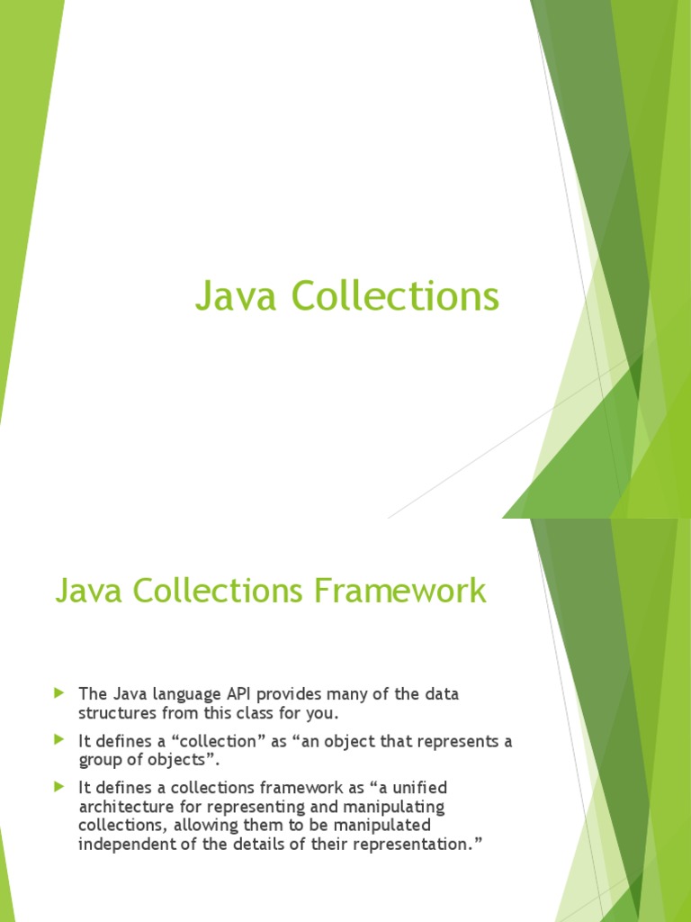 Java Collections in Detail | PDF | Class (Computer Programming) | Array ...