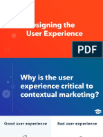 004 - Designing The User Experience Updated Slide Deck