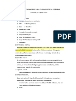 Modelo de Anamnesis para El Diagnóstico Integral