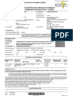 The Oriental Insurance Company Limited: Particulars of Insured Vehicle