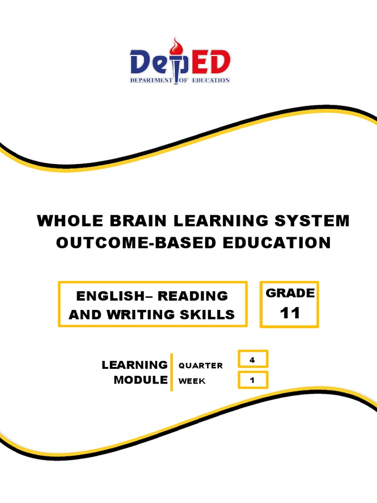 SHS English Reading and Writing Skills Q4 W1 PDF Intertextuality