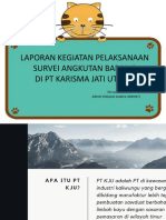 Kegiatan Pelaksanaan Survei Angkutan Barang