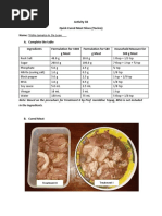 5-Point Hedonic Scale Evaluation Form | PDF | Self-Improvement