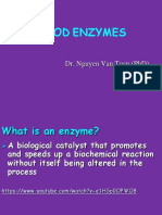 Food Enzymes: Dr. Nguyen Van Toan (PHD)