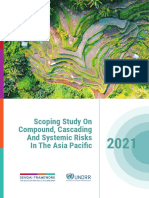 Scoping Study On Compound, Cascading and Systemic Risks in Asia-Pacific