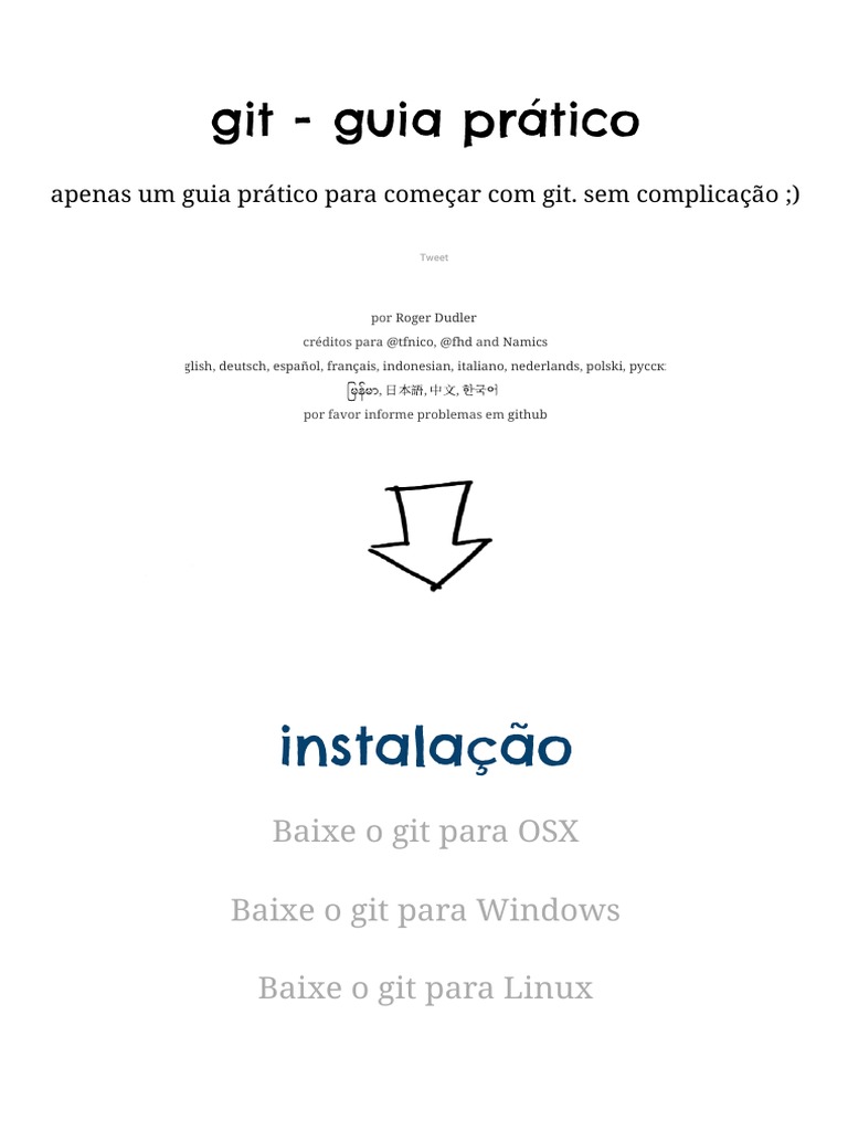 Git Guia Prático Sem Complicação Pdf Software De Sistema