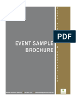 Event Sample Brochure