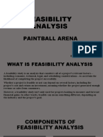 Feasibility Analysis: Paintball Arena
