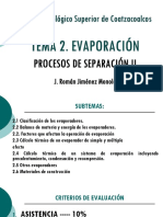 Tema 2. Evaporación