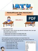 Matematika Kelas 4 - Pengumpulan Dan Penyajian Data