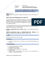 Informe Modelo de Física Ii para Todas Las Prácticas