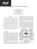 Embedded System Design Issues