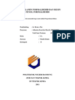 Download Makalah Resin Melamin Formaldehid Dan Resin Fenol Formaldehid by Allensius Karelsta Harefa SN57593278 doc pdf