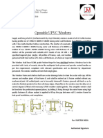 Openable UPVC Windows: J Matrix India