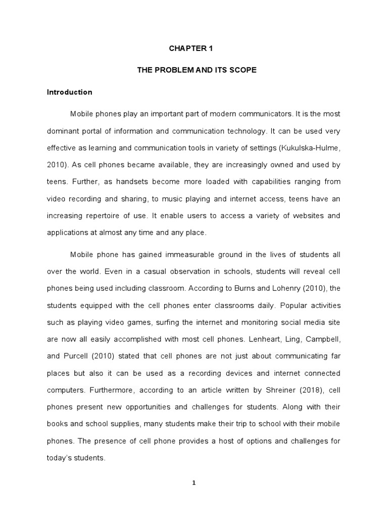 Impact of Mobile Phones on Student Learning | PDF | Multimedia | Internet