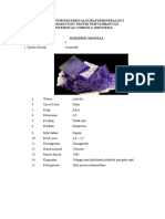 Format Diskripsi Mineral