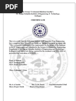 Certificate: "This Is in Partial Fulfillment of The Requirements For The Award of The Diploma