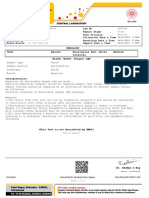 Serology Test Result Biological Ref. Interval Units Method: Mrs. Sunita Srivastav 56 Yrs/Female 2053676 3603384 Final