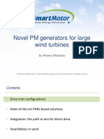 Novel PM Generators For Large Wind Turbines