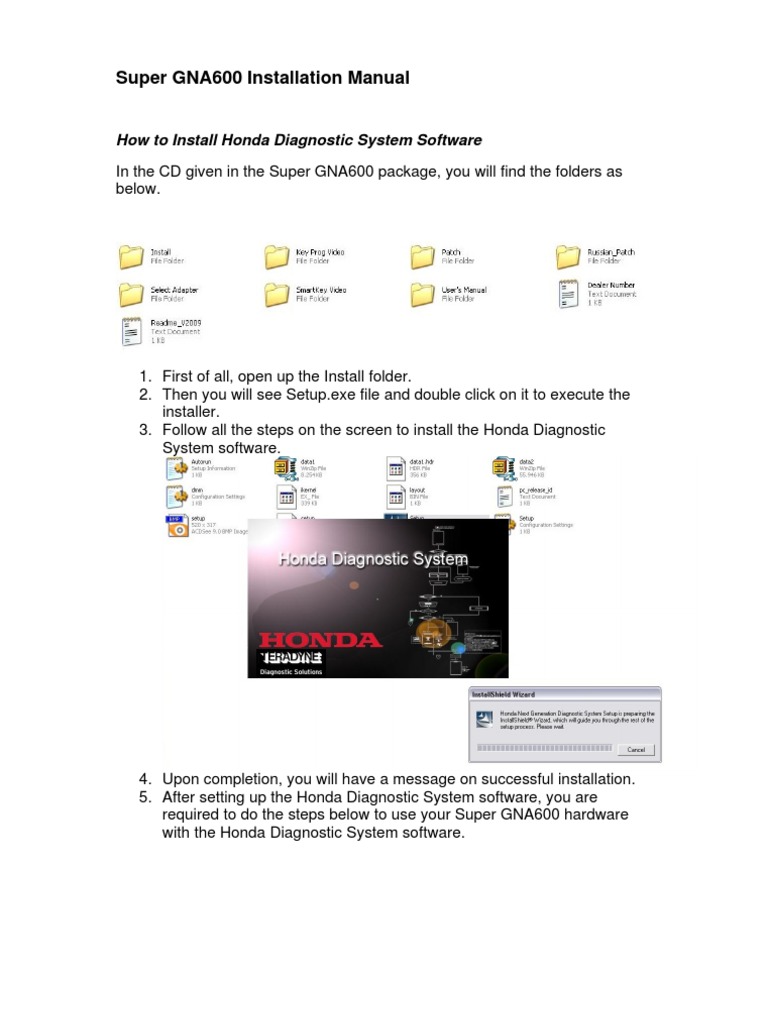 Super GNA600 Installation Guide | PDF | Icon (Computing) | System Software