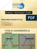 What are the cause of overload problem in WWTP - Netsol Water