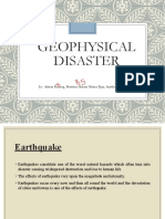 Earthquakes and Disaster