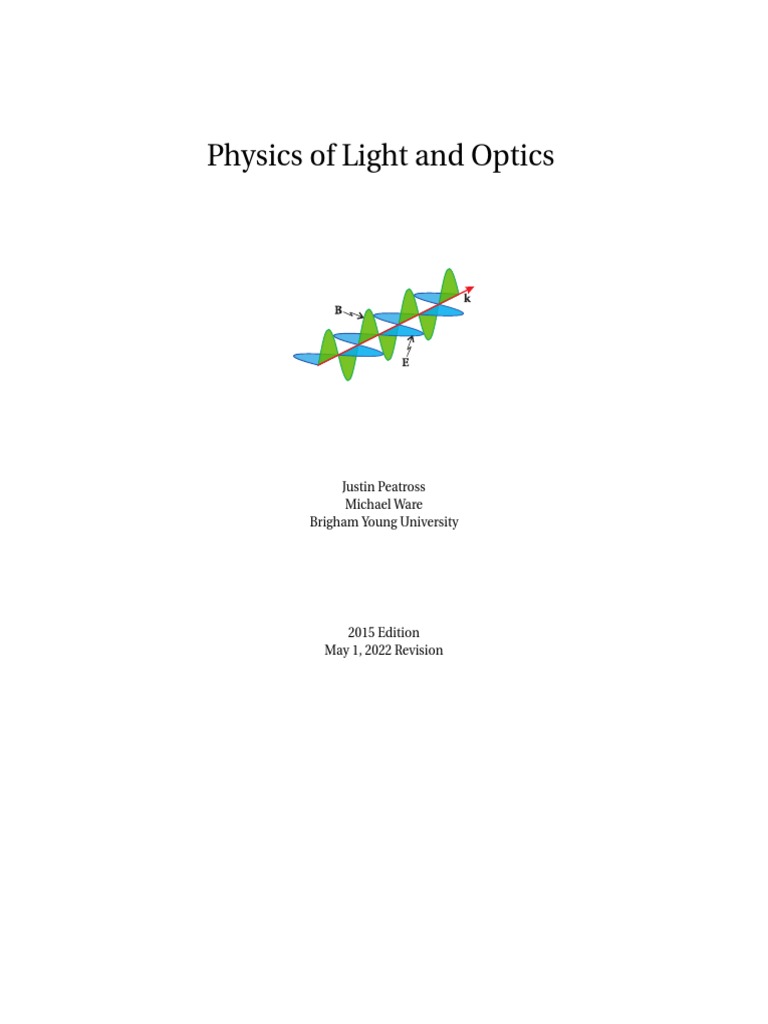 Optics Book PDF Polarization (Waves) Holography