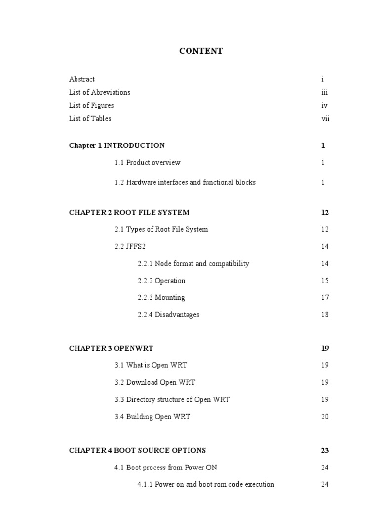 Optimizing Boot Time in OpenWRT | PDF