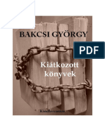 Bakcsi György - Kiátkozott Könyvek