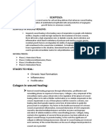 Scaffold:: Colagen in Wound Healing