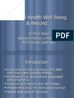 Maternal Health Well-Being & Beyond