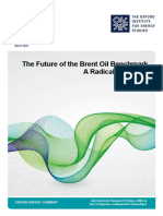 The Future of The Brent Oil Benchmark A Radical Makeover