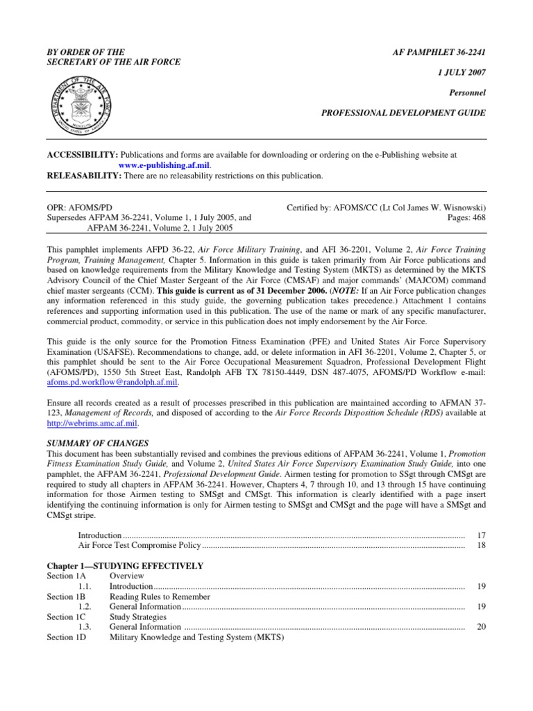 07 Pdg Courts Martial In The United States Non Commissioned Officer
