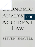 Steven Shavell - Economic Analysis of Accident Law-Harvard University Press (2007)