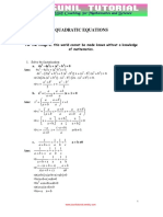10th Quadratic Equations Solved Problems - 1.compressed