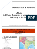 2.2 Study & Analysis of Urban Spaces in History in The East
