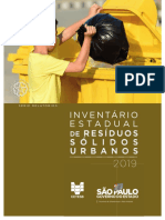 Inventario Estadual de Residuos Solidos Urbanos 2019 - CETESB