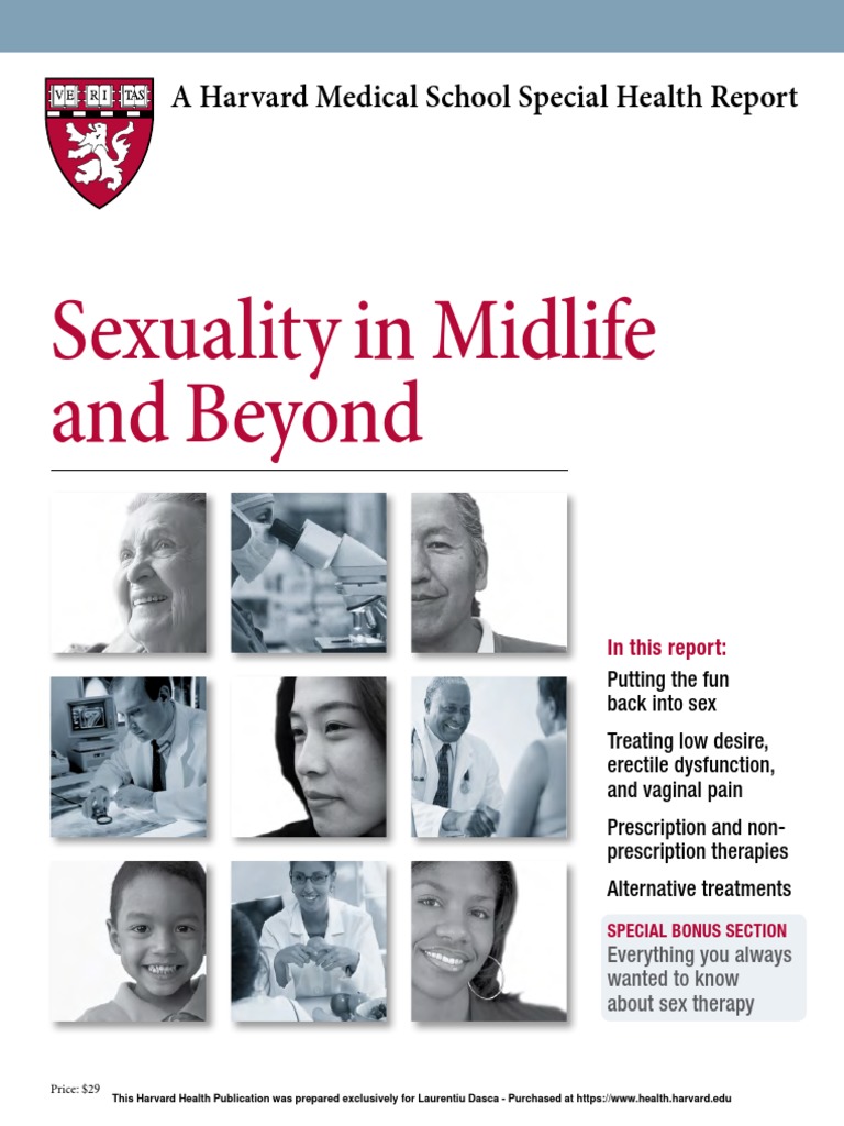 Sexuality in Midlife and Beyond A Harvard Medical School Special Health Report PDF Labia Vagina image