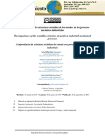 La Importancia de La Estructura Cristalina de Los Metales en Los Procesos Mecánicos Industriales