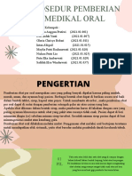 Prosedur Pemberian Obat Secara Oral