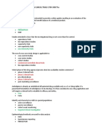 Pbrer/Psur: Pharmacoepidemiology & Clinical Trials 1700-1900 Thu