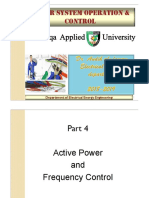 Power System Operation & Control: Al-Balqa Applied University