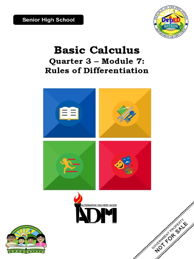 Basic Calculus Module 7 PDF | PDF | Trigonometric Functions | Derivative